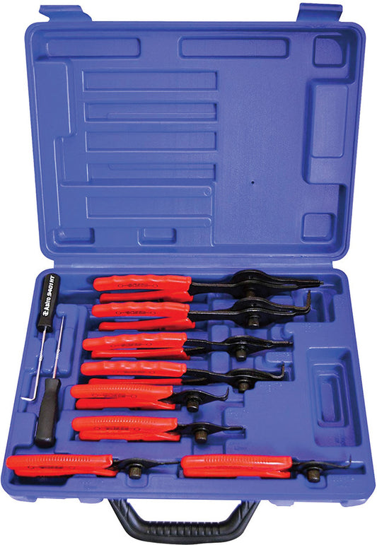 ASTRO 9401 ENSEMBLE DE PINCES À ANNEAU À PRESSION INTERNE/EXTERNE POUR 10 PIÈCES